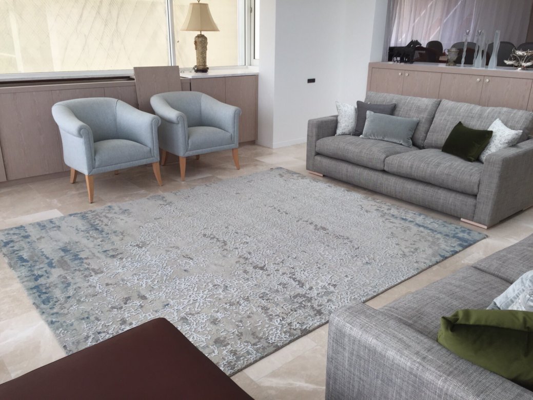MD818 Beige/Blue 270 x 180 cm Hali